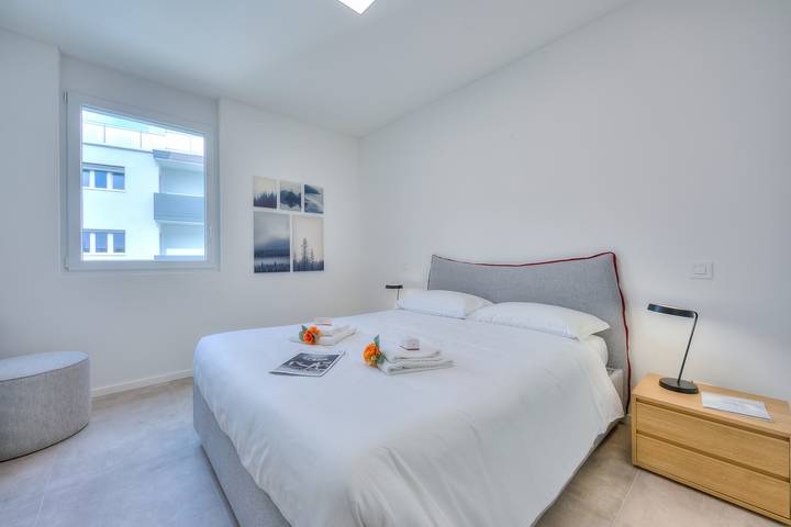 Ganze Wohnung, Quadrifoglio Apartment with Terrace in Lugano, Luganersee