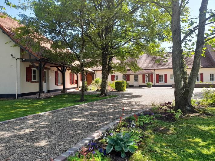 Studio pour 2 personnes, avec jardin et terrasse, animaux acceptés