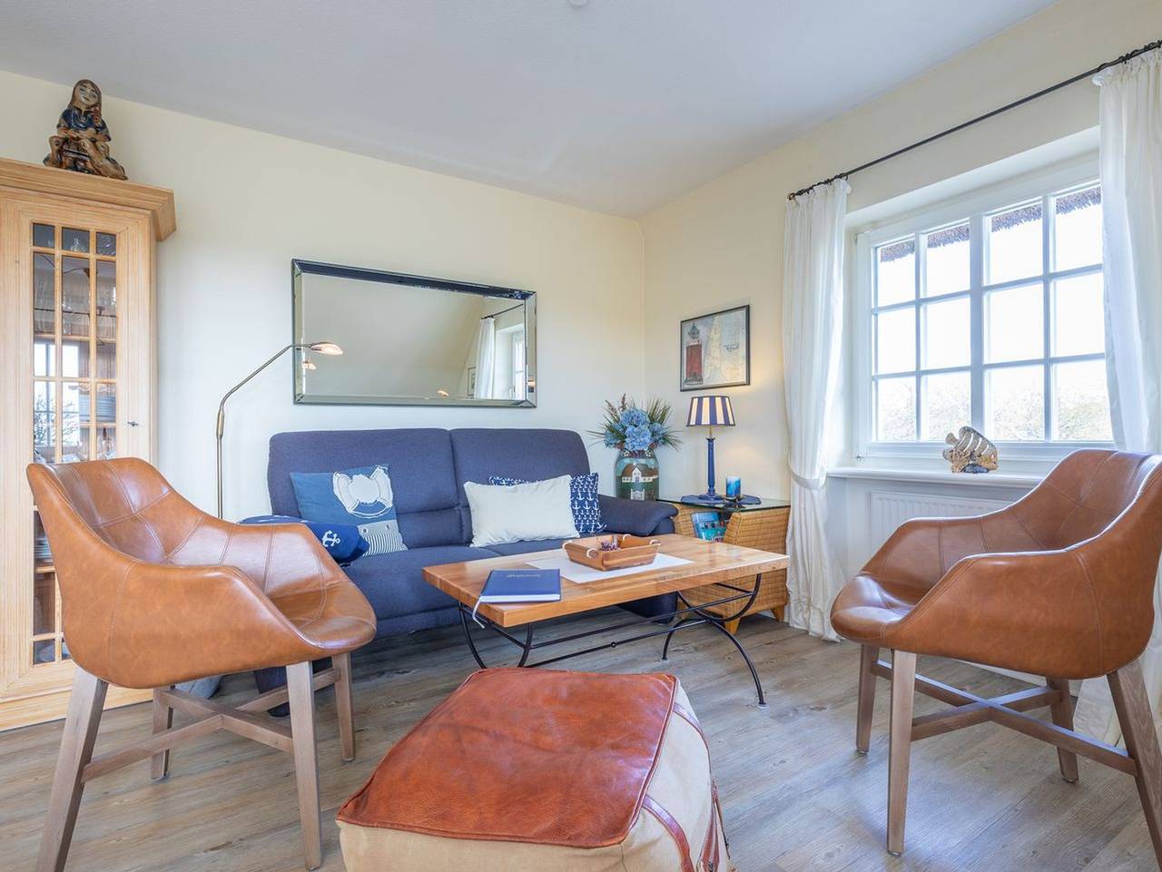 Ganze Ferienwohnung, Ole Luköje - Ferienwohnung im Og und Dg in Südwestlage ca. 65 m² für bis zu 3 Personen in Keitum, Sylt (Gemeinde)