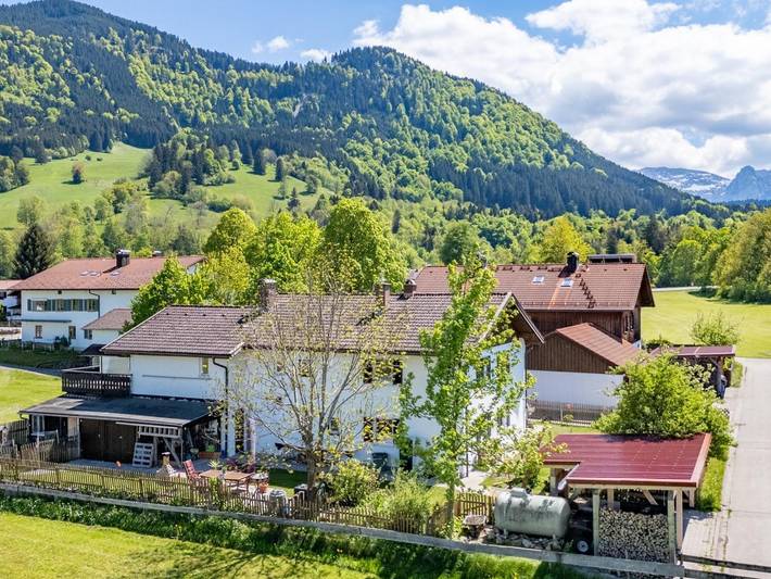 Ferienwohnung für 2 Personen, mit Garten und Balkon, kinderfreundlich in Halblech - 4