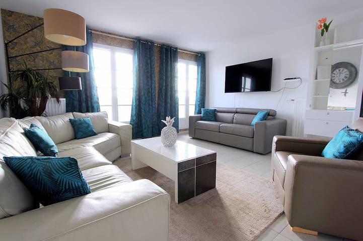 Gîte pour 6 personnes, avec Balcon à Serris
