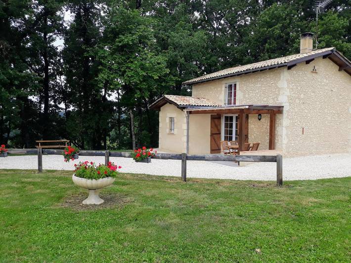 Gîte für 4 Personen, mit Terrasse und Garten sowie Ausblick