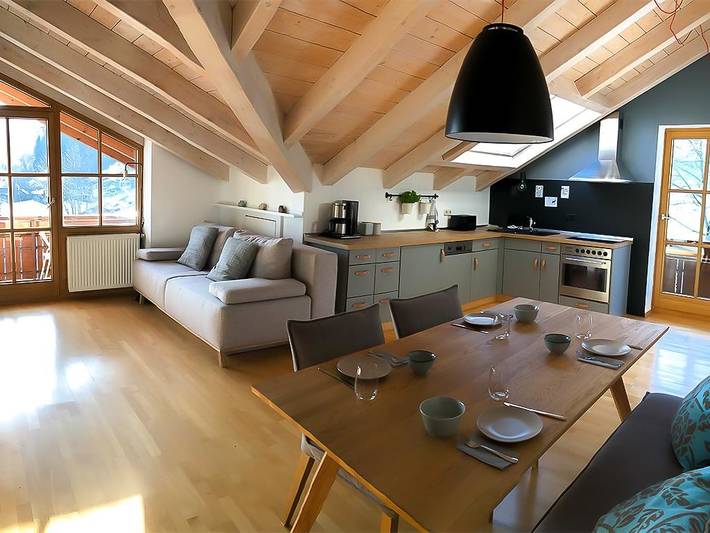 Ferienwohnung für 4 Personen, mit Balkon im Allgäu