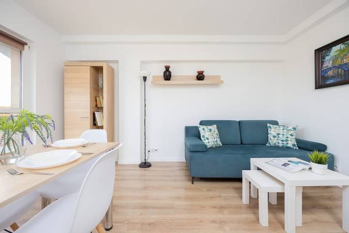 Apartament wakacyjny dla 4 osób, z balkon/ taras w Mokotów