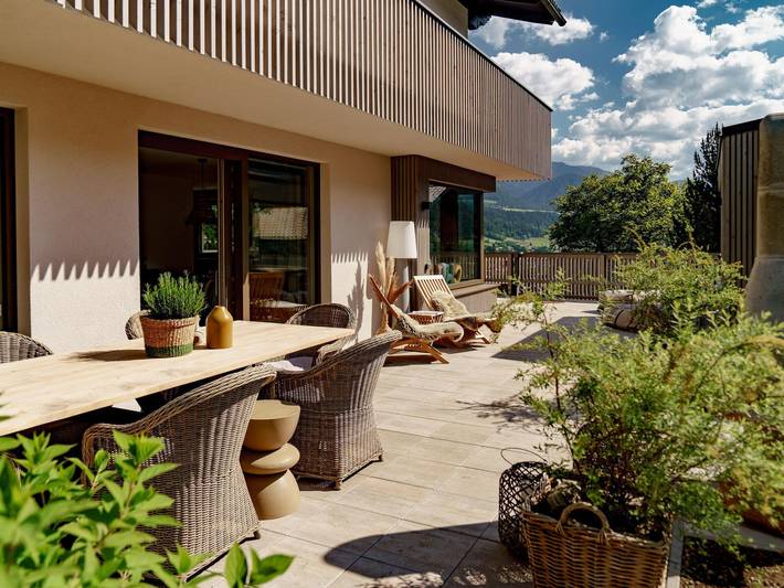 Hütte für 10 Personen, mit Terrasse und Garten in Rohrmoos