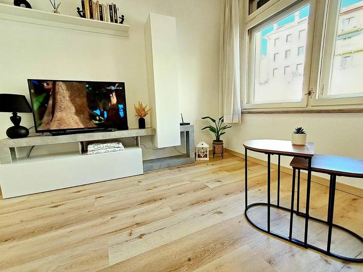 Ferienwohnung für 6 Personen, mit Balkon und Terrasse sowie Ausblick