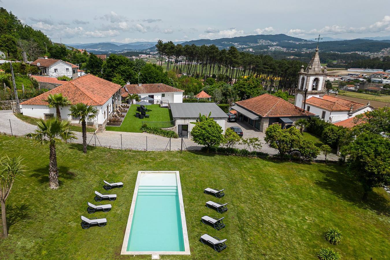 Ferienhaus für 4 Personen mit Pool in Viatodos, Grimancelos, Minhotães e Monte de Fralães, Braga Distrikt
