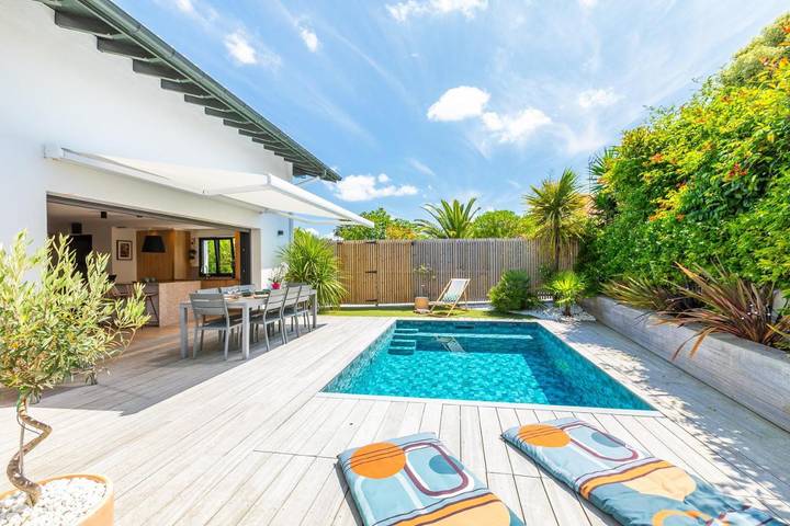 Chalet para 10 personas, con piscina y jardín en Biarritz