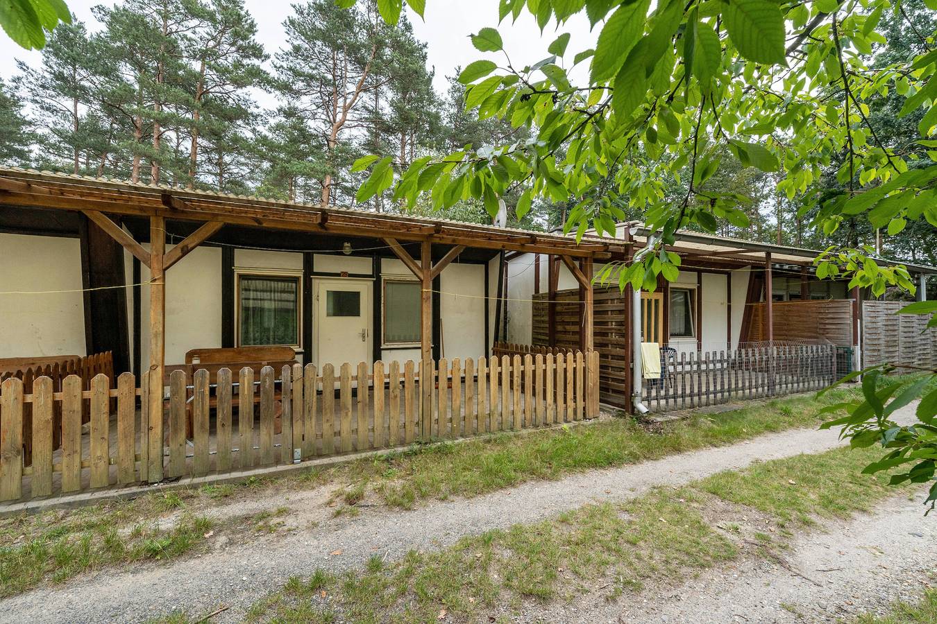 Bungalow '29 - Kimbucht' mit privater Terrasse und gemeinsamem Garten in Waldhufen, Oberlausitz-Niederschlesien