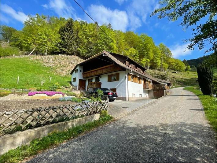 Location de vacances pour 5 personnes, avec jardin ainsi que vue et terrasse, animaux acceptés à Münstertal - 4