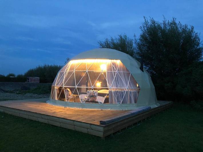 Camping für 2 Personen, mit Ausblick und Garten in Flandern - 2