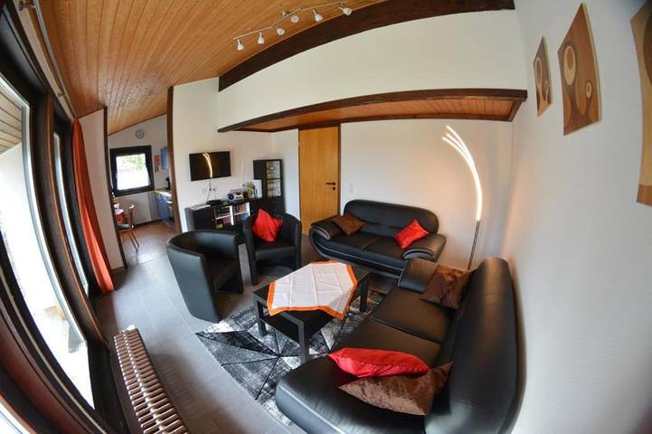 Maison de vacances pour 4 personnes, avec vue et jardin