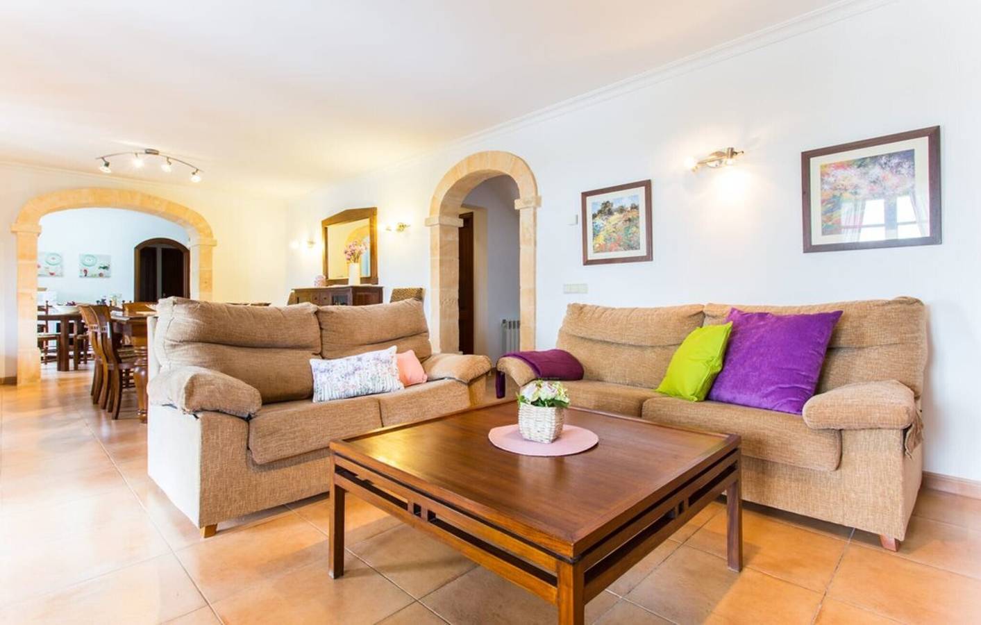 Casa rural 'Es Corto' con vistas a la montaña, piscina privada y Wi-Fi in Artà, Mallorca Este