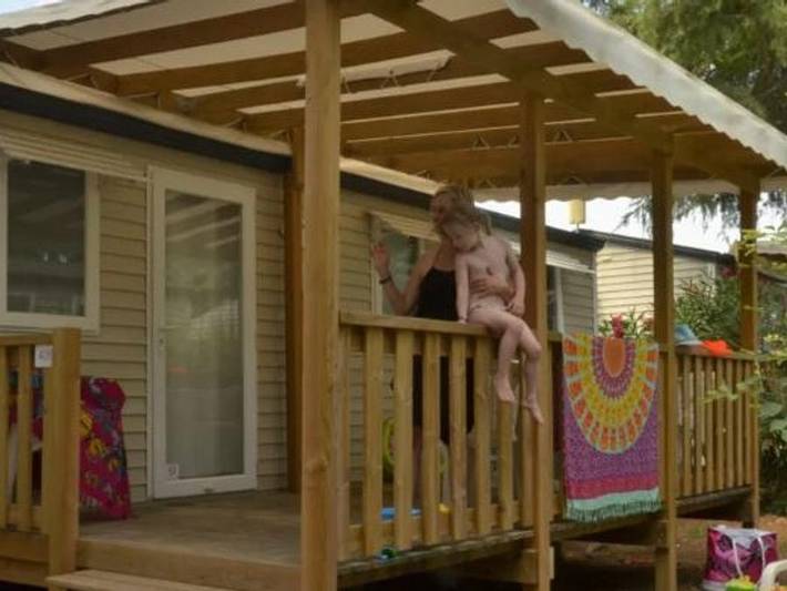 Mobil home pour 6 personnes, avec bassin pour enfant à Lunel - 2