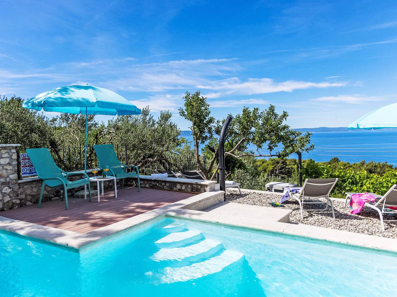 Villa Kety mit Pool in Makarska, Rivera de Makarska