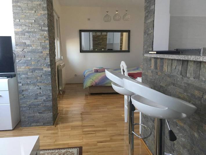 Location de vacances pour 3 personnes, avec terrasse à Belgrade