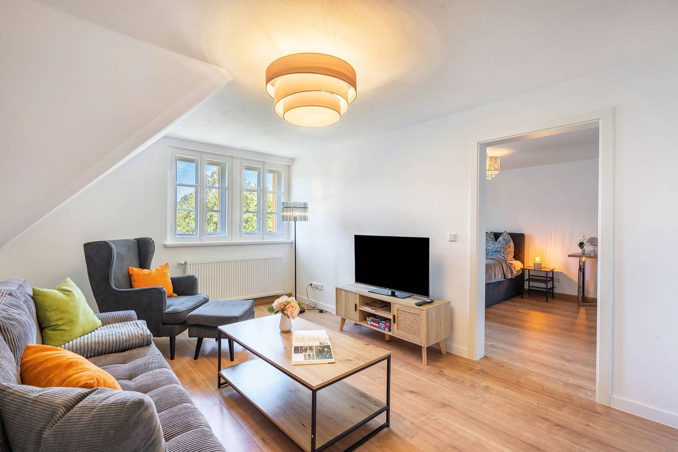 Apartamento entero, Apartamento '5' con jardín comunitario y wifi in Rathmannsdorf, Montañas de arenisca del Elba