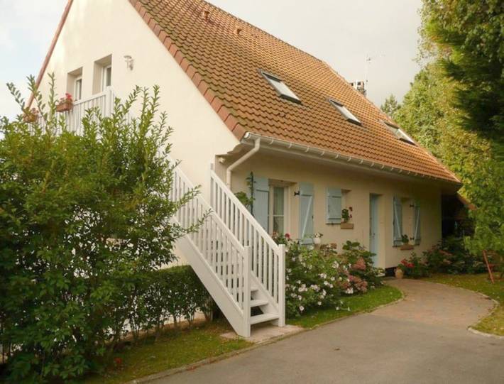 Chambre d’hôte pour 2 personnes, avec vue ainsi que jardin et terrasse à Condette