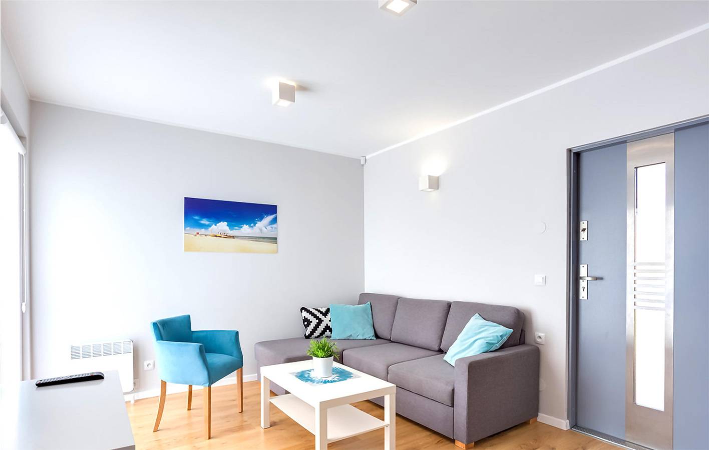 Ferienhaus für 5 Personen mit Terrasse in Rewal, Powiat gryficki