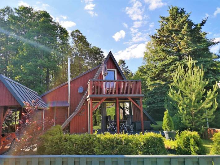 Ferienhaus für 5 Personen, mit Balkon und Terrasse sowie Garten und Sauna in Milmersdorf - 2