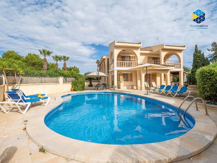 Casa de vacaciones para 8 personas, con Terraza en Sa Coma
