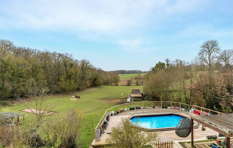 Maison de vacances pour 12 personnes, avec terrasse et jardin ainsi que sauna et piscine, animaux acceptés dans Oise - 3