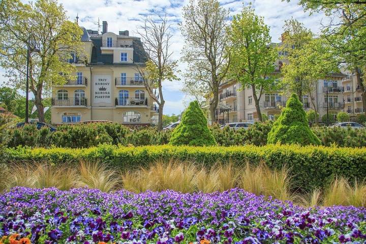 Ferienwohnung für 4 Personen, mit Garten und Ausblick in Swinemünde