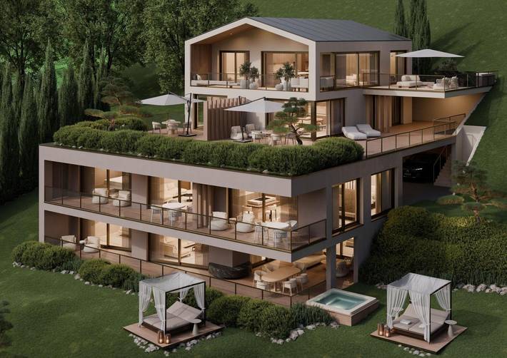 Appartamento per 4 persone, con idromassaggio e balcone, con animali domestici in Merano e dintorni