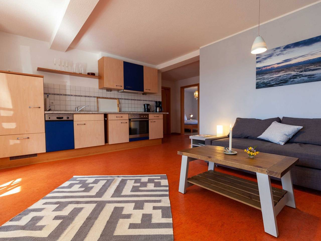 Watt'n Glück Edenswarf - Ferienwohnung Schwalbennest in Pellworm, Nordseeküste