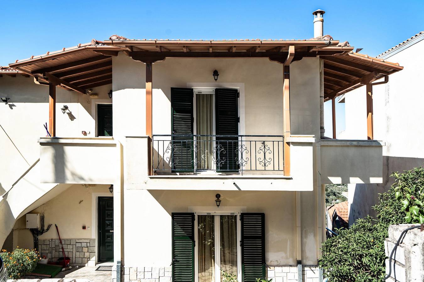 Entire apartment, Apartment "Lefkothea 5" with Sea View, Balcony & Wi-Fi in Frini, Lefkada City