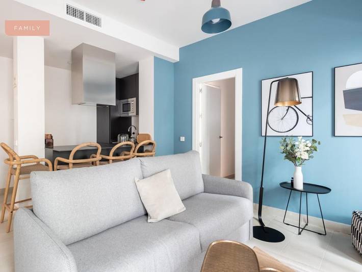 Apartahotel para 4 personas, con terraza y piscina en Provincia de Sevilla
