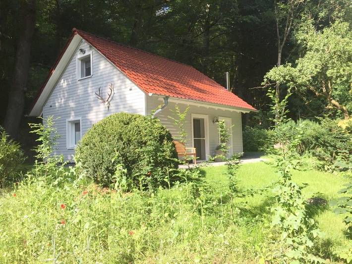 Ferienhaus für 4 Personen, mit Terrasse und Garten sowie Ausblick