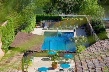 Cottage pour 3 personnes, avec jardin ainsi que piscine et terrasse à Sérignan