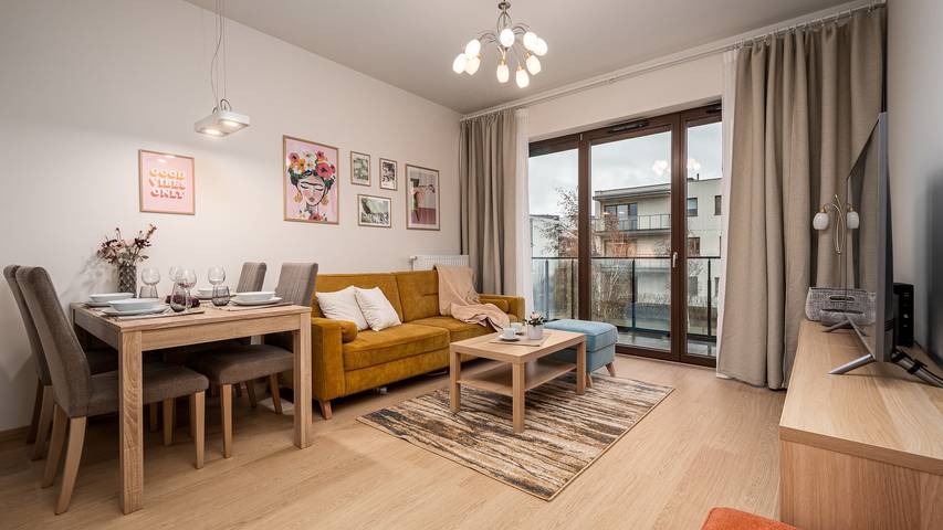 Ferienwohnung für 4 Personen, mit Balkon in Warschau