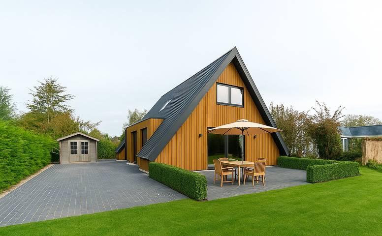 Vakantiehuis voor 8 personen, met tuin en terras in Groote Keeten
