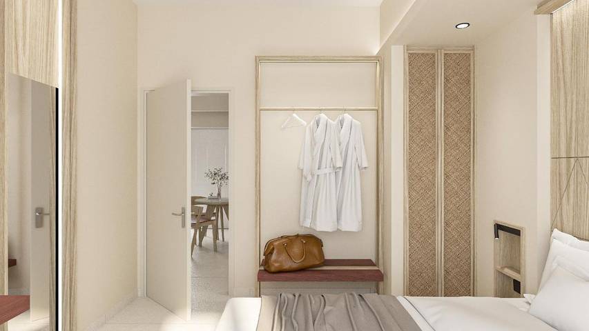 Location de vacances pour 2 personnes, avec vue et jardin dans Falasarna - 3