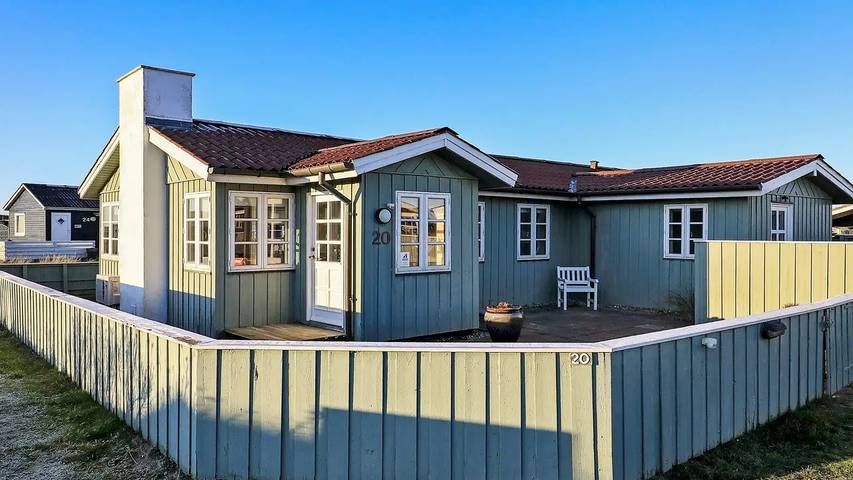 Ferienhaus für 7 Personen, mit Whirlpool und Sauna sowie Terrasse, mit Haustier in Løkken