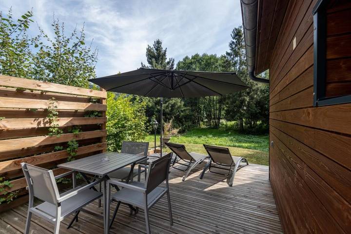 Chalet pour 2 personnes, avec jardin ainsi que terrasse et vue à Rochesson - 4