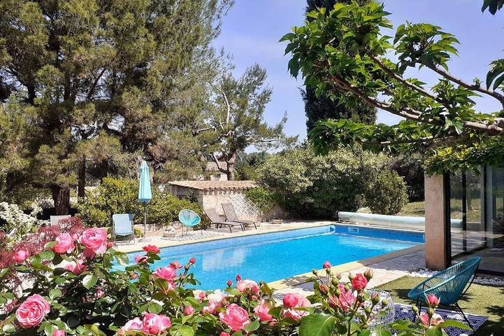 Location de vacances pour 8 personnes, avec Balcon et Jardin à Cabriès