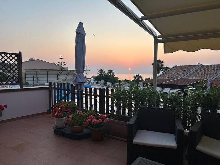 Ferienhaus für 4 Personen, mit Terrasse und Garten sowie Pool und Ausblick in Cefalù - 4