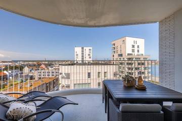Ferienwohnung für 4 Personen, mit Terrasse und Balkon/Terrasse, kinderfreundlich in Bredene