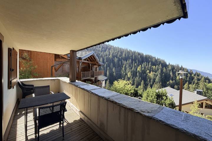 Appartement entier, Appartement avec 2 grands balcons, vue montagne in Cohennoz, Région d'Albertville