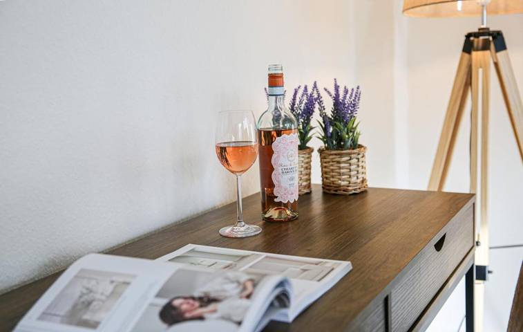 Ferienwohnung für 6 Personen, mit Sauna und Balkon sowie Ausblick, mit Haustier in Hanse Sail - 4