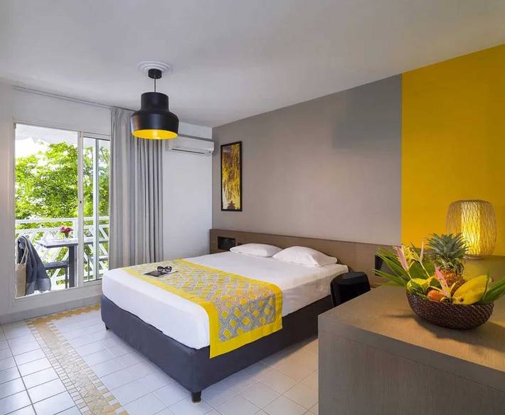 Gîte pour 2 personnes, avec balcon et piscine à Saint-François - 3