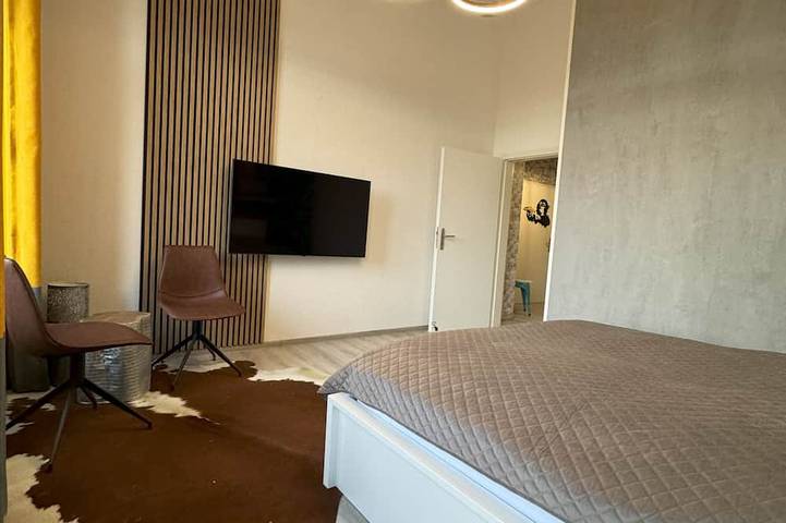 Ganze Wohnung, Görlitz - Design Apartment III, hell, 35qm Zkb, Zentral zu Grenze Altstadt Park in Görlitz, Oberlausitz-Niederschlesien