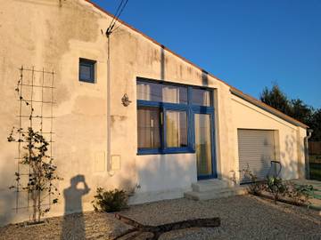 Cottage pour 4 personnes, avec terrasse et jardin à Saint-Fort-sur-Gironde