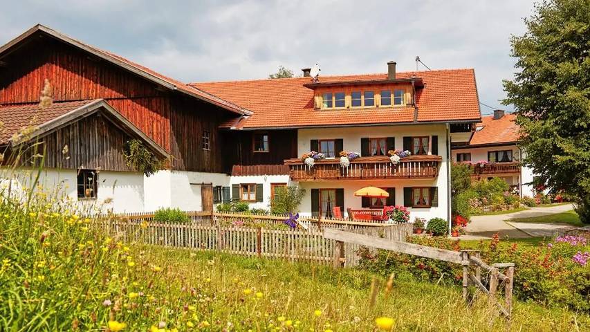 Bauernhof für 4 Personen, mit Balkon und Garten in Nesselwang - 4
