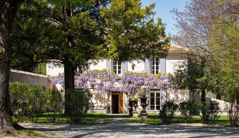 Chambre d’hôte pour 4 personnes, avec Terrasse et Jardin ainsi que Piscine et Vue à Malaucène
