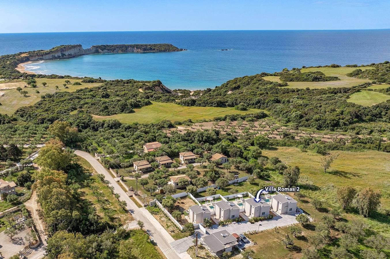 Villa für 4 Personen mit Garten in Vasilikos, Zakynthos