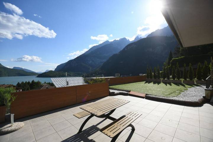 Location de vacances pour 5 personnes, avec vue et balcon à Molveno - 2